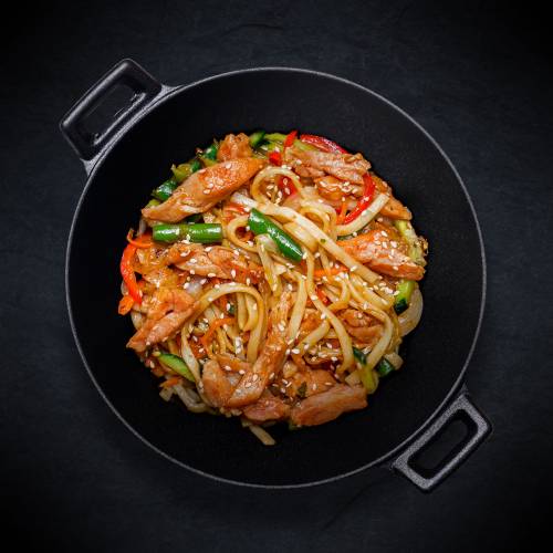 Wok с цыпленком гриль L